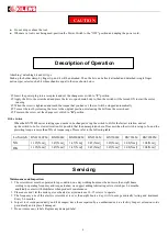 Preview for 7 page of Kilews SKD-BN722LFM Operation And Maintenance Manual