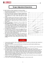 Preview for 11 page of Kilews SKD-RBK120L Operation And Maintenance Manual