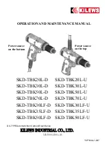 Kilews SKD-TBK20L-D Operation And Maintenance Manual preview