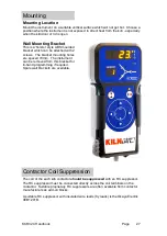 Предварительный просмотр 27 страницы KILN care KCR32C Handbook