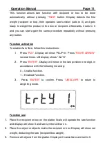 Предварительный просмотр 11 страницы Kilotech KWD 750SS Operation Manual