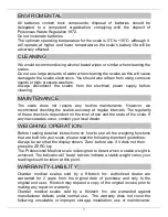 Preview for 4 page of Kilotech MS-4201 Baby User Manual