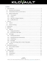 Preview for 3 page of KiloVault 2100 PLC Installation And User Manual