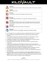 Preview for 5 page of KiloVault 2100 PLC Installation And User Manual