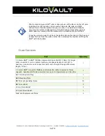 Preview for 4 page of KiloVault HAB V3 Addendum Installation And Operation Manual