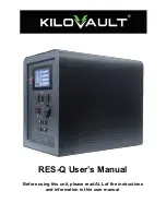 KiloVault RES-Q User Manual preview