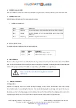 Preview for 14 page of Kilowatt Labs 7100-48-B-2C-TM-SD-A-G User Manual