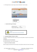 Preview for 21 page of Kilowatt Labs 7100-48-B-2C-TM-SD-A-G User Manual