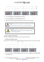 Preview for 22 page of Kilowatt Labs 7100-48-B-2C-TM-SD-A-G User Manual