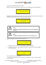 Предварительный просмотр 11 страницы Kilowatt Labs 7100-48-B-3.3C-M-SD-A-FL User Manual