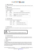 Предварительный просмотр 13 страницы Kilowatt Labs 7100-48-B-3.3C-M-SD-A-FL User Manual