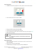 Предварительный просмотр 17 страницы Kilowatt Labs 7100-48-B-3.3C-M-SD-A-FL User Manual