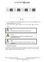 Предварительный просмотр 22 страницы Kilowatt Labs 7100-48-B-3.3C-M-SD-A-FL User Manual