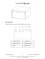 Preview for 6 page of Kilowatt Labs 7100-48-S-2C-DC-L-T User Manual