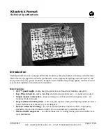 Preview for 4 page of Kilpatrick Audio Format Technical Specifications