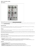 Kilpatrick Audio K6101 User Manual предпросмотр