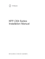 Preview for 1 page of Kilsen KFP-CE4 Series Installation Manual