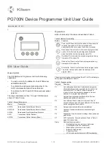 Предварительный просмотр 1 страницы Kilsen PG700N User Manual