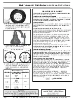 Preview for 2 page of kim lighting Bell EL 160 Installation Instructions