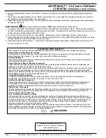 Preview for 2 page of kim lighting Hubbell LIGHTVAULT LTV30 Installation Instructions