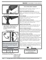 Preview for 2 page of kim lighting KLV201 Installation Instructions