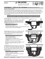 kim lighting LTV 10 Series Installation Instructions preview