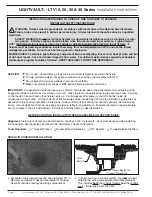 Preview for 2 page of kim lighting LTV 10 Series Installation Instructions