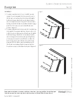 Предварительный просмотр 3 страницы Kimball Office Cetra/Interworks EQ Panel Attachment Brackets to Lunar Overheads Systems Assembly Instructions