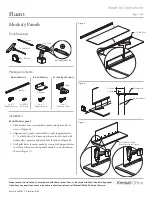 Kimball Office Fluent Assembly Instructions предпросмотр