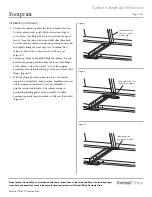 Предварительный просмотр 2 страницы Kimball Office Footprint Xsite Systems Assembly Instructions