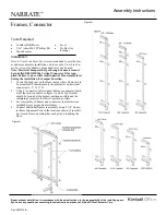 Kimball Office NARRATE Assembly Instructions предпросмотр