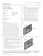 Предварительный просмотр 3 страницы Kimball Office Transcend Master Packet Complete Series Assembly Instructions Manual