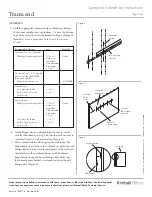 Предварительный просмотр 4 страницы Kimball Office Transcend Master Packet Complete Series Assembly Instructions Manual