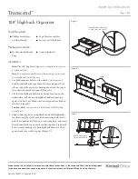 Предварительный просмотр 5 страницы Kimball Office Transcend Master Packet Complete Series Assembly Instructions Manual