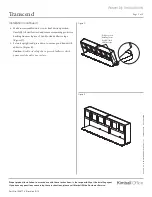 Предварительный просмотр 6 страницы Kimball Office Transcend Master Packet Complete Series Assembly Instructions Manual