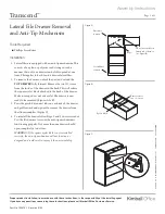 Предварительный просмотр 10 страницы Kimball Office Transcend Master Packet Complete Series Assembly Instructions Manual