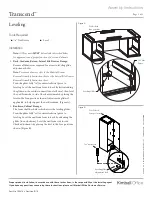 Предварительный просмотр 11 страницы Kimball Office Transcend Master Packet Complete Series Assembly Instructions Manual