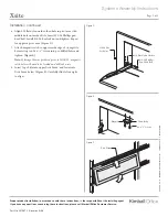 Предварительный просмотр 2 страницы Kimball Office Xsite Door Kit for Fold Down Tile Systems Assembly Instructions