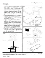 Preview for 2 page of Kimball Canopy 28F113018BEBFP Assembly Instructions