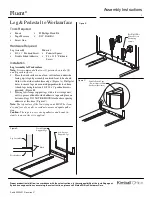 Предварительный просмотр 2 страницы Kimball Fluent Series Assembly Instructions Manual