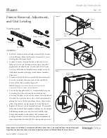 Предварительный просмотр 7 страницы Kimball Fluent Series Assembly Instructions Manual