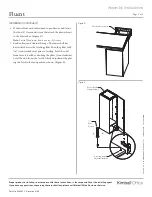 Предварительный просмотр 8 страницы Kimball Fluent Series Assembly Instructions Manual