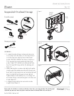 Предварительный просмотр 19 страницы Kimball Fluent Series Assembly Instructions Manual