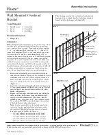 Предварительный просмотр 20 страницы Kimball Fluent Series Assembly Instructions Manual