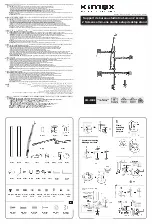 Preview for 1 page of Kimex 015-3002 Installation Manual