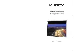 Preview for 3 page of Kimex 041-3 Series Installation Manual