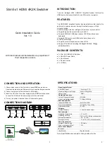 Preview for 2 page of Kimex 131-1451 Quick Installation Manual