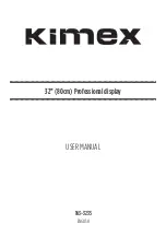 Предварительный просмотр 1 страницы Kimex 163-3235 User Manual