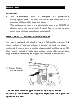 Preview for 8 page of Kimo 23802 Instruction Manual