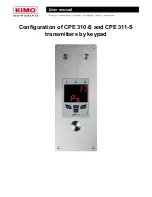 Предварительный просмотр 1 страницы Kimo CPE 310-S User Manual